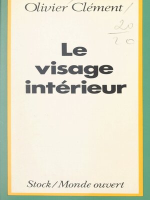 cover image of Le visage intérieur